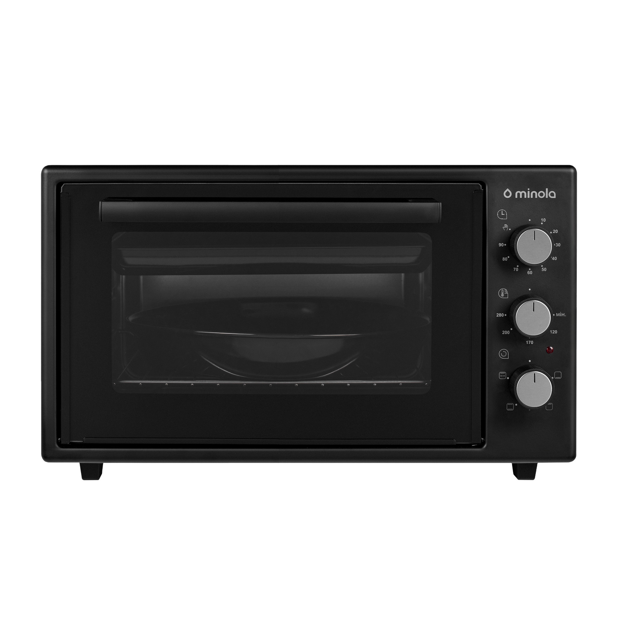 Электрическая печь MINOLA FOEV 3714 BL (Цвет Черный), Атикул 5902767909198 | Акция купить на AQUILA.UA - фото 1