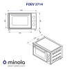 Электрическая печь MINOLA FOEV 3714 BL (Польша)- № 15