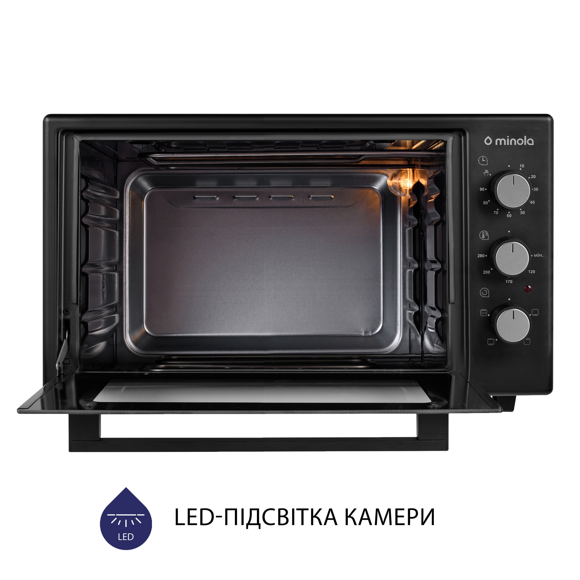 Электрическая печь MINOLA FOEV 3714 BL - фото 8
