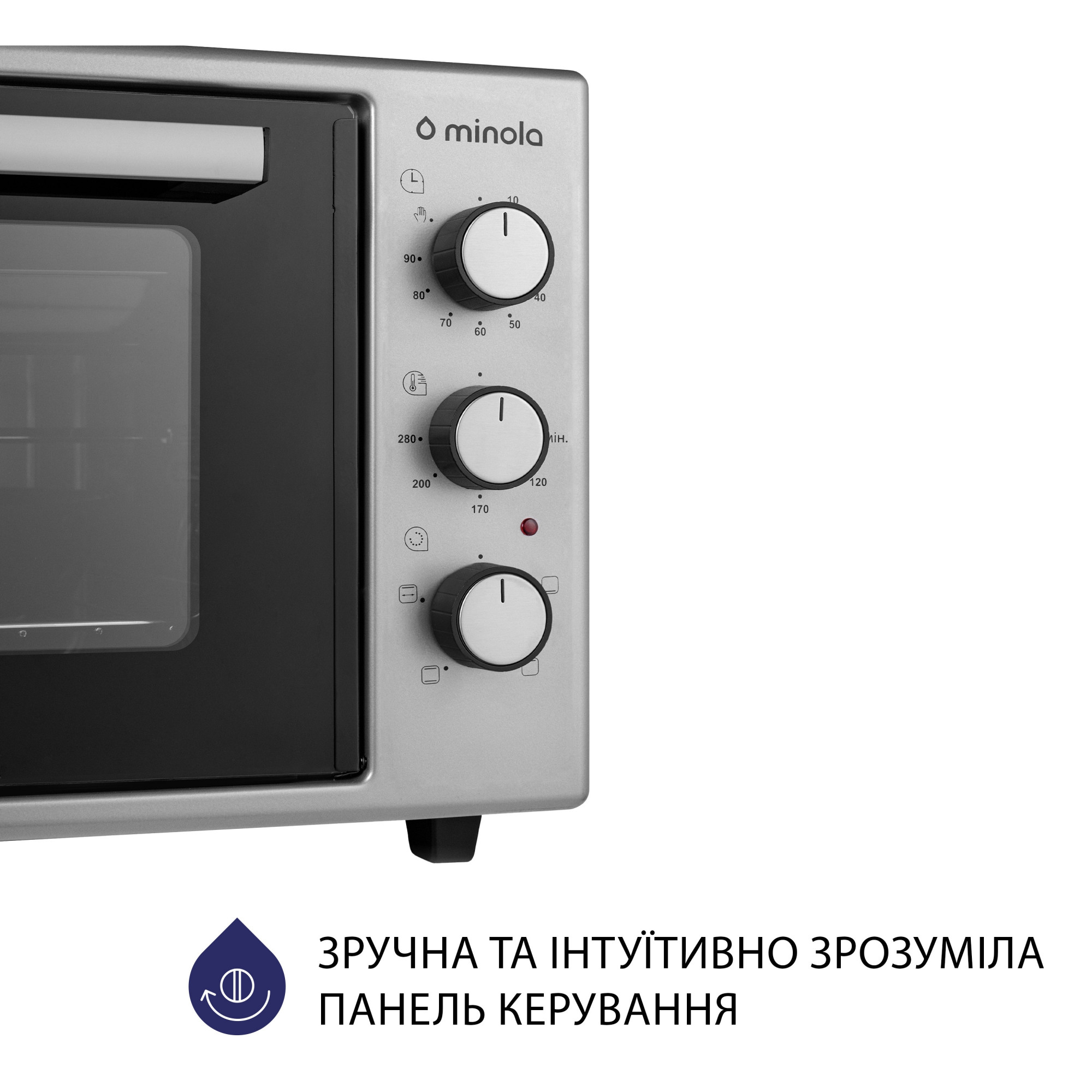 Электрическая печь MINOLA FOEV 3714 GR - фото 3