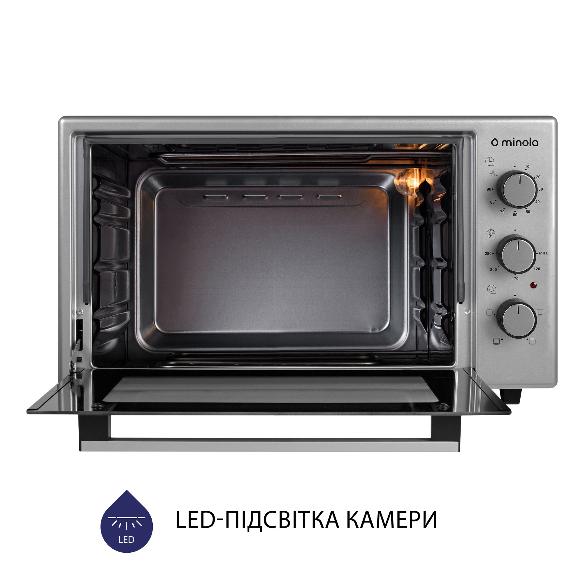 Электрическая печь MINOLA FOEV 3714 GR - фото 8