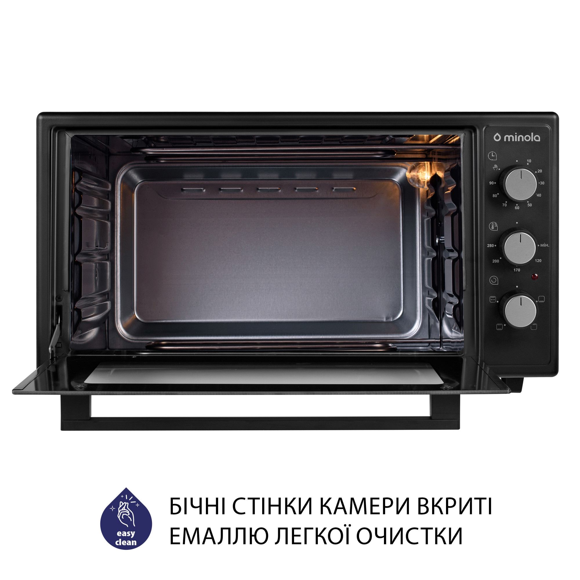 Электрическая печь MINOLA FOEV 4815 BL - фото 8