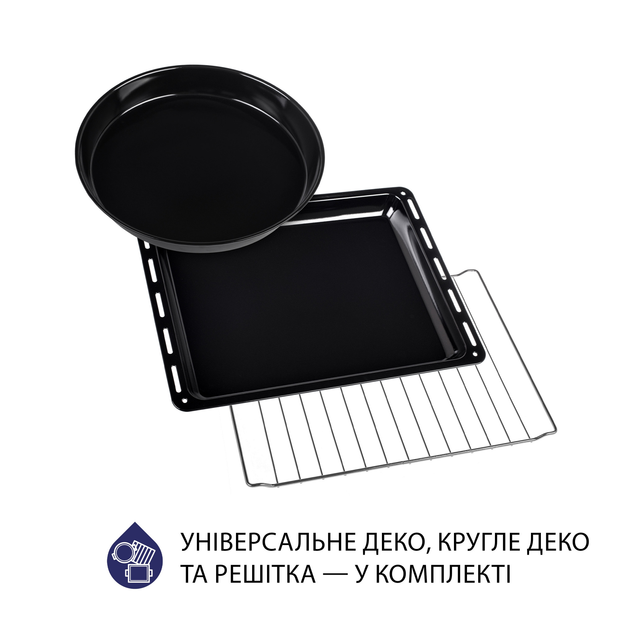 Электрическая печь MINOLA FOE 4815 GR (Цвет Серый) - фото 10 Электрическая печь MINOLA FOE 4815 GR - фото 10