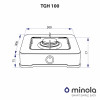 Настільна газова плита MINOLA TGH 100 BL (Польша)- № 6