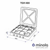 Настільна газова плита MINOLA TGH 400 WH (Польща)- № 7