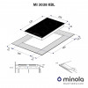 Поверхность индукционная Domino MINOLA MI 3038 KBL (Польша)- № 10