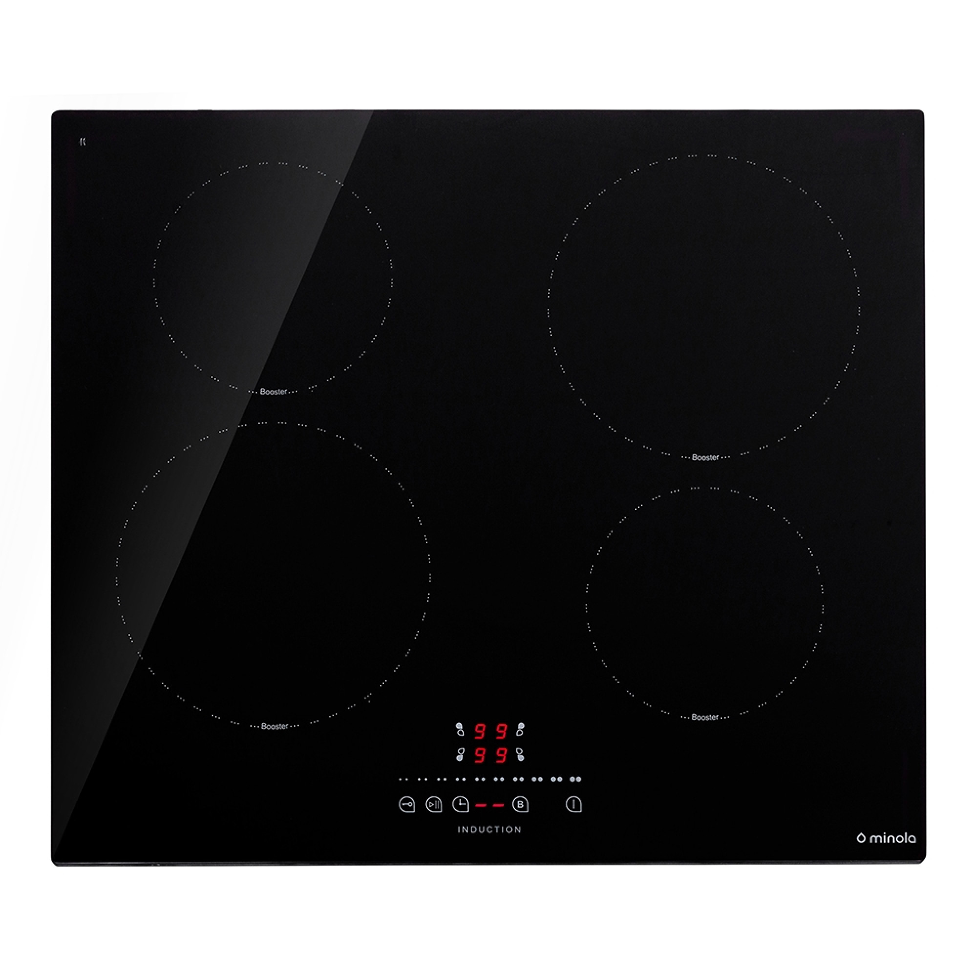 Поверхность индукционная MINOLA MIS 6046 KBL - фото 2