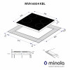Поверхность стеклокерамическая MINOLA MVH 6034 KBL (Польша)- № 10