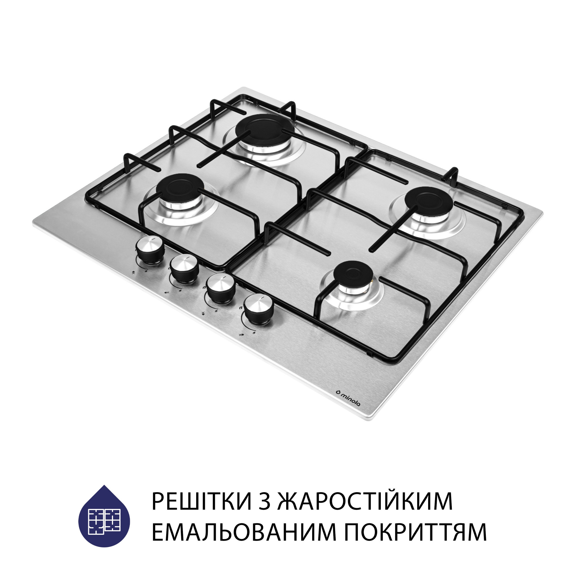 Поверхня газова на металі Minola MGM 61404 I - фото 4