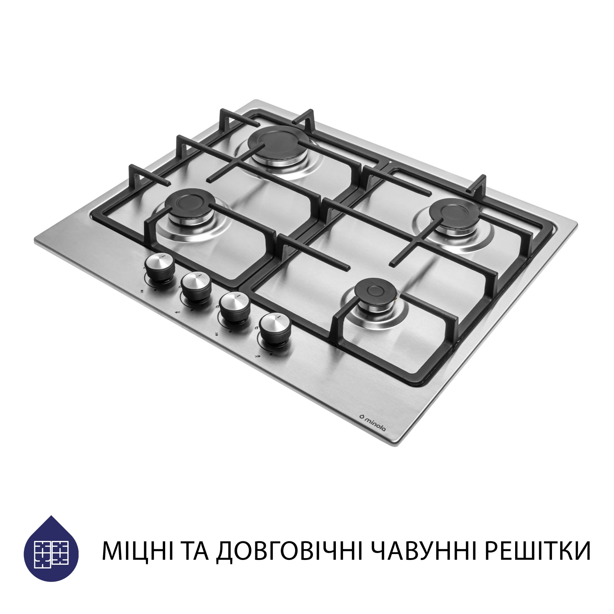 Поверхня газова на металі Minola MGM 614204 I - фото 4