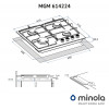 Поверхность газовая на металле MINOLA MGM 614224 I (Польша)- № 11
