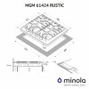 Поверхность газовая на металле MINOLA MGM 61424 IV RUSTIC (Польша)- № 5
