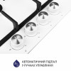 Поверхность газовая на металле MINOLA MGM 615204 WH (Цвет Белый) - № 5 Поверхность газовая на металле MINOLA MGM 615204 WH (Польша)- № 5