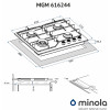 Поверхня газова на металі MINOLA MGM 616224 IV (Польща)- № 11