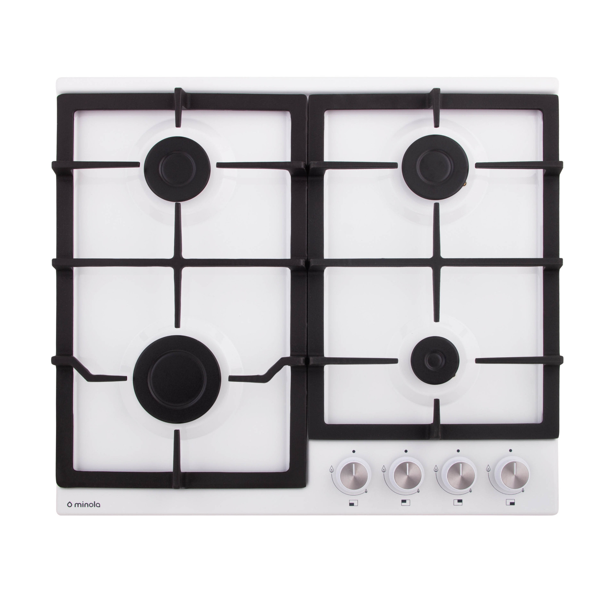 Варочная поверхность на металле MINOLA MGM 61426 WH (Цвет Белый), Атикул 5902767906951 |  купить на AQUILA.UA - фото 1