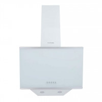 Витяжка декоративна похила Minola HDN 5202 WH/INOX 700 LED