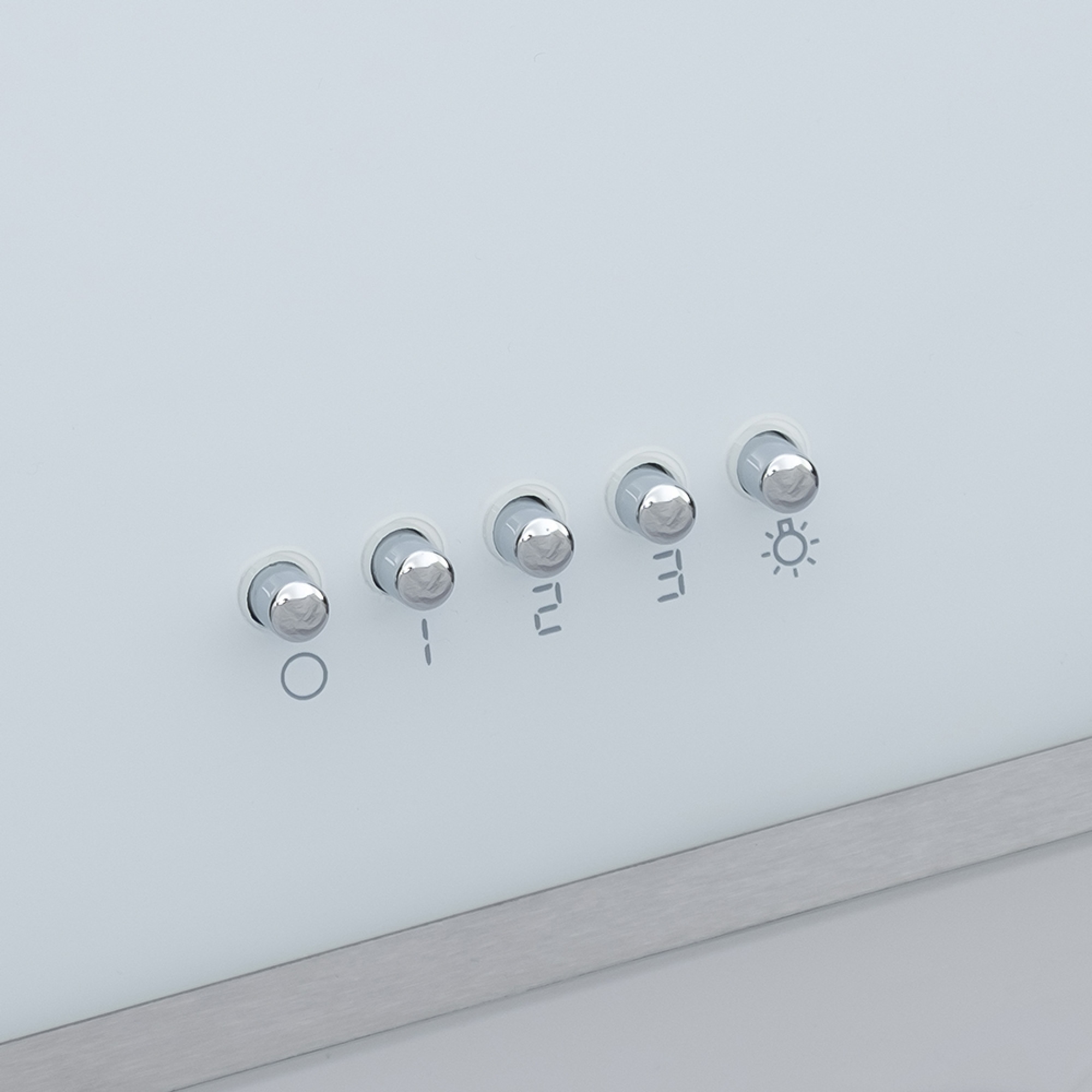 Вытяжка декоративная наклонная MINOLA HDN 5202 WH/INOX 700 LED (Цвет Белый/Нержавеющая сталь) - фото 10 Вытяжка декоративная наклонная MINOLA HDN 5202 WH/INOX 700 LED - фото 10