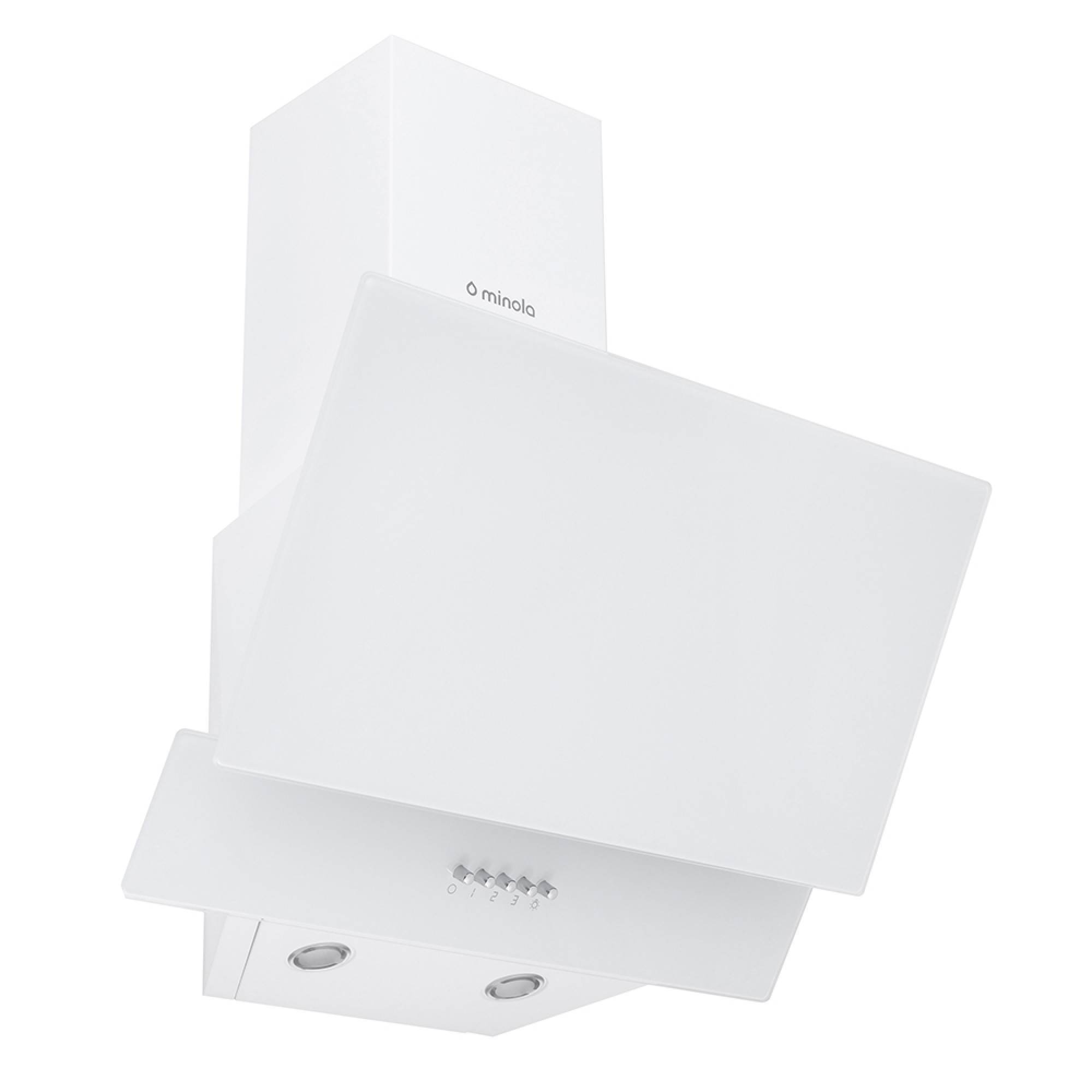 Вытяжка декоративная наклонная MINOLA HDN 5212 WH 700 LED - фото 2