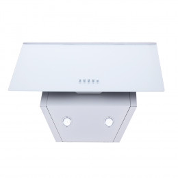 Витяжка декоративна похила Minola HDN 5222 WH/INOX 700 LED