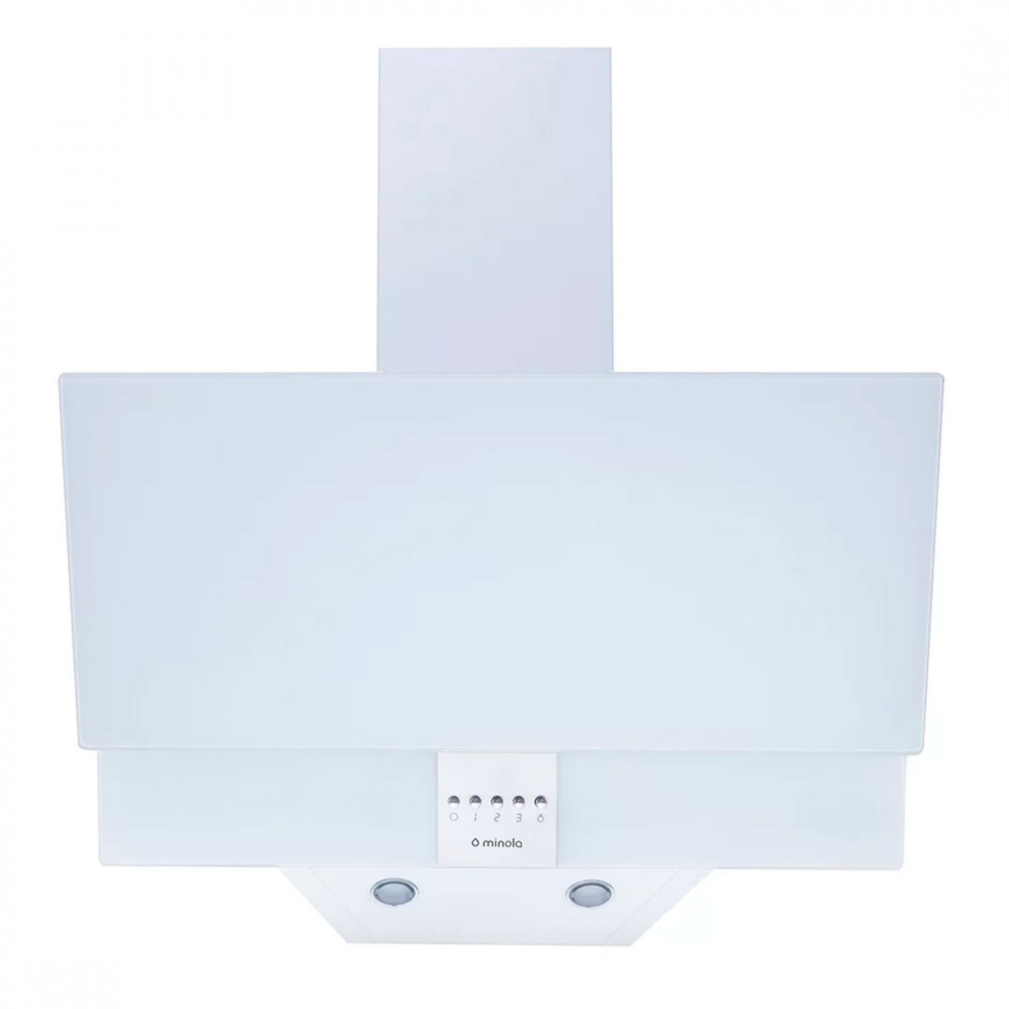 Вытяжка декоративная наклонная MINOLA HDN 6212 WH/I 700 LED (Цвет Белый/Нержавеющая сталь), Атикул 5902767904728 | Акция купить на AQUILA.UA - фото 1
