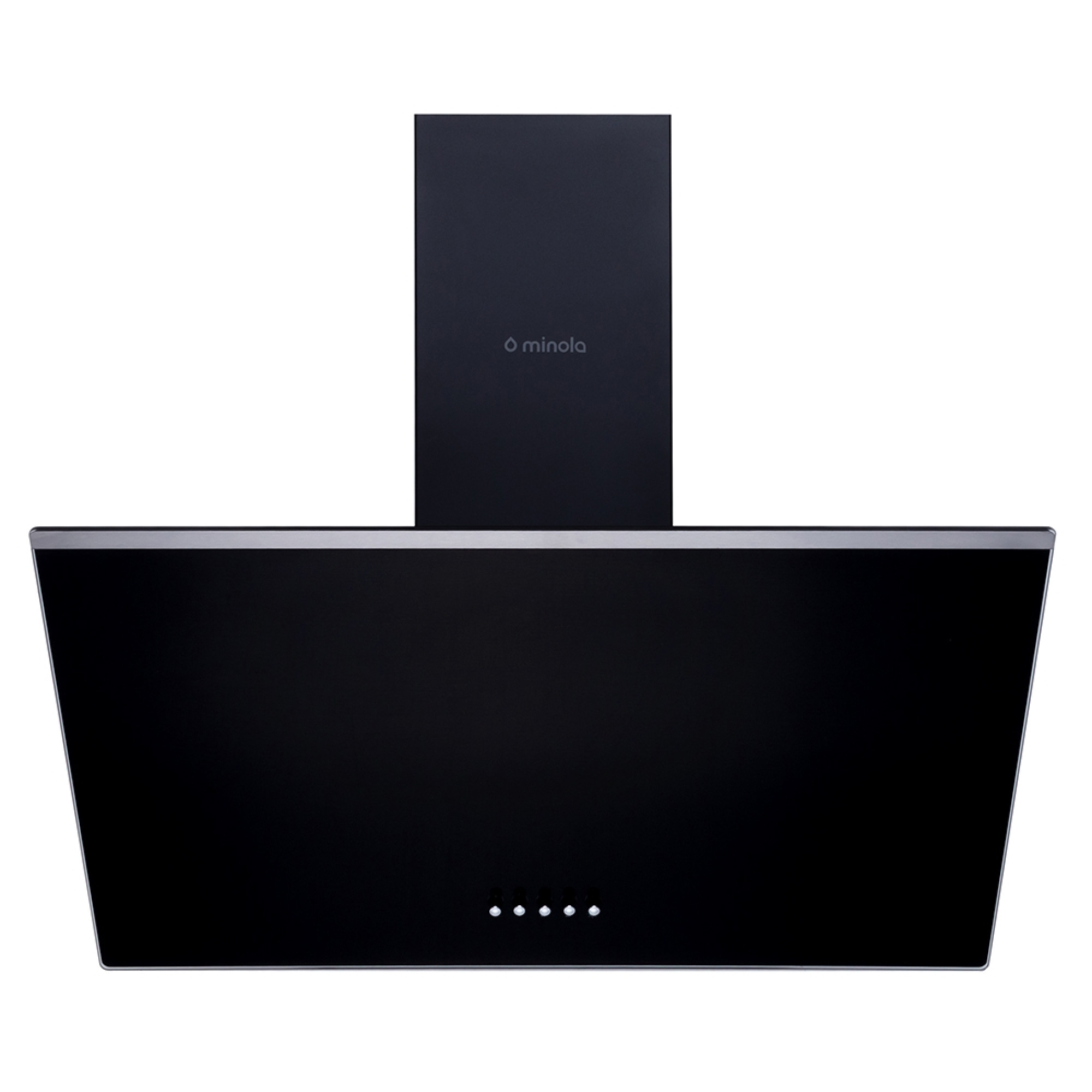 Витяжка декоративна похила Minola HDN 6222 BL/INOX 700 LED (Колір Нержавіюча сталь,Чорний), Атикул 5902767904674 | Знижка купить на AQUILA.UA - фото 1