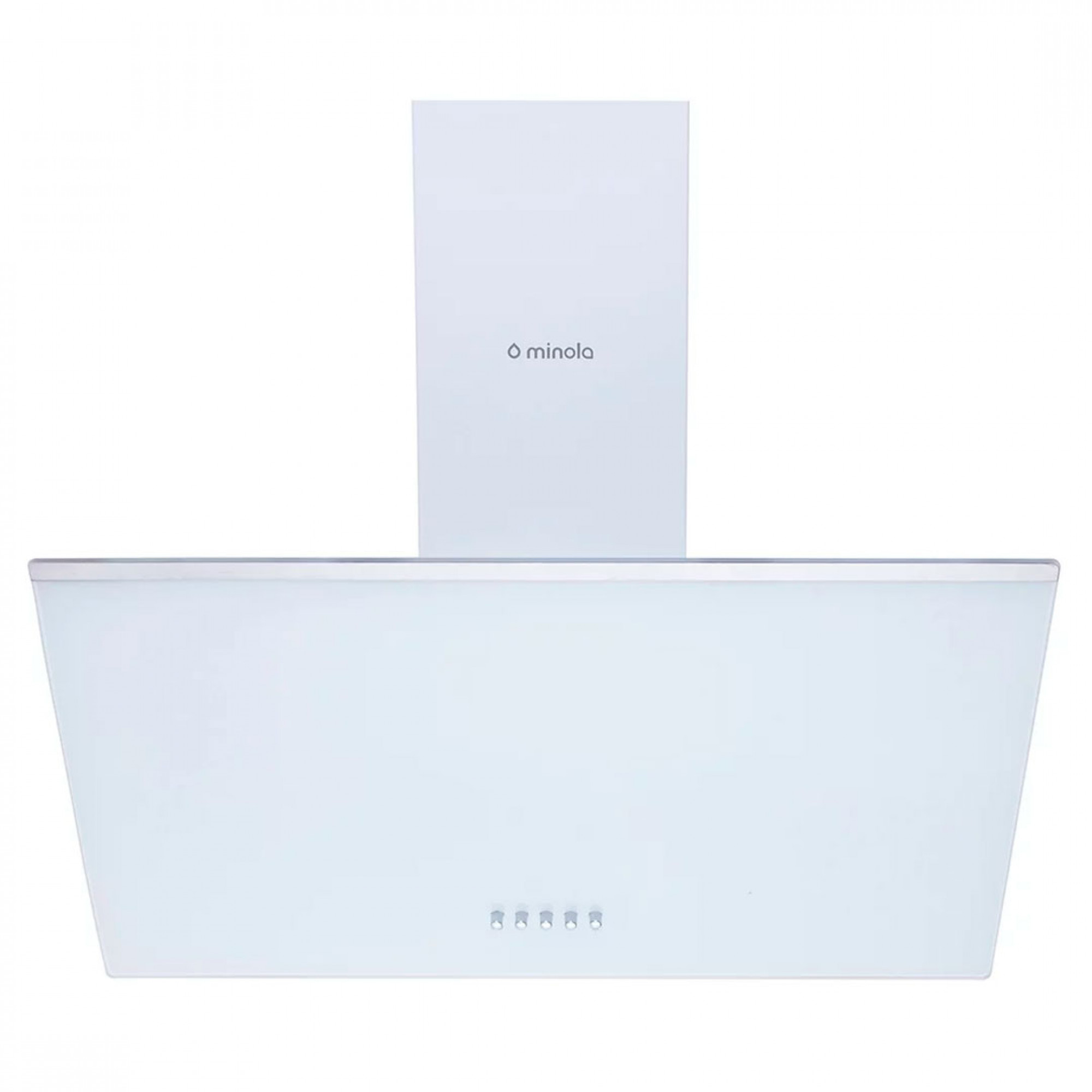 Витяжка декоративна похила Minola HDN 6222 WH/INOX 700 LED (Колір Білий,Нержавіюча сталь), Атикул 5902767904681 | Знижка купить на AQUILA.UA - фото 1