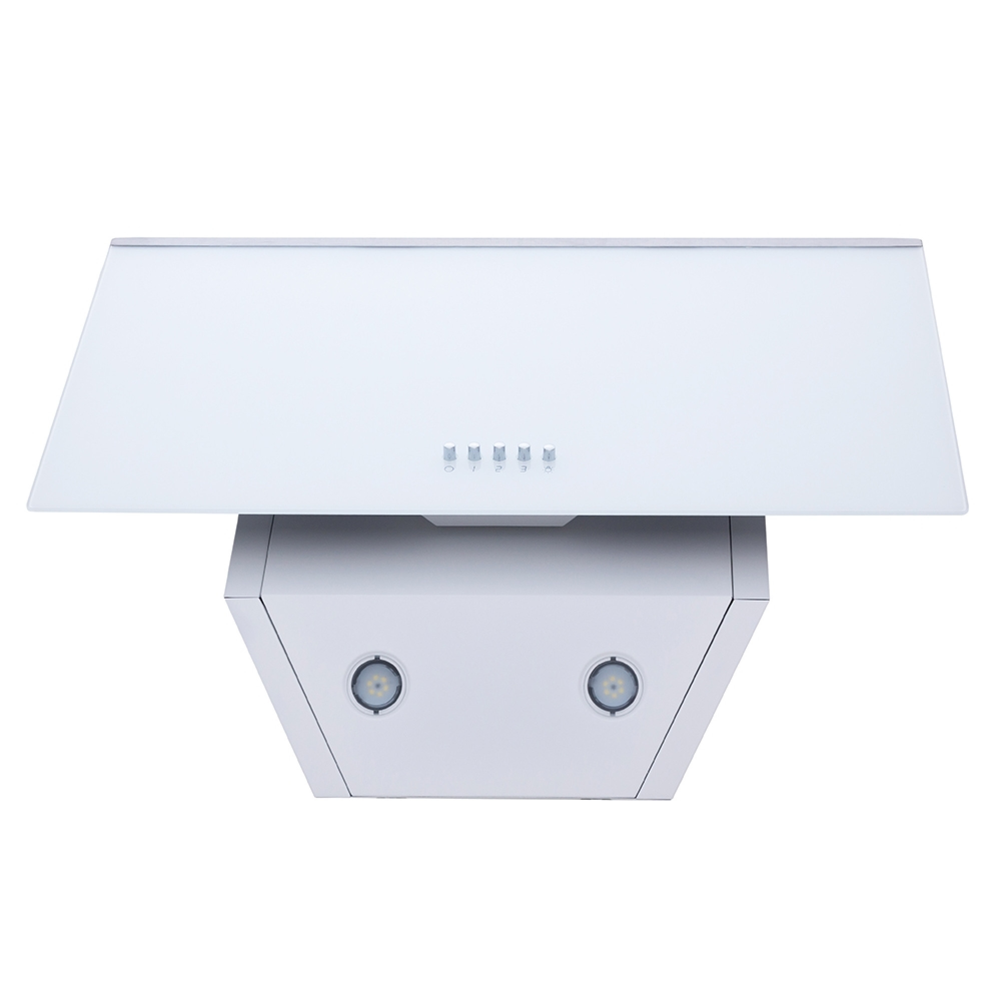 Витяжка декоративна похила Minola HDN 6222 WH/INOX 700 LED - фото 5