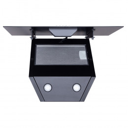 Вытяжка декоративная наклонная Minola HDN 6232 BL/INOX 700 LED