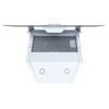 Вытяжка декоративная наклонная MINOLA HDN 6232 WH/INOX 700 LED (Польша)- № 4