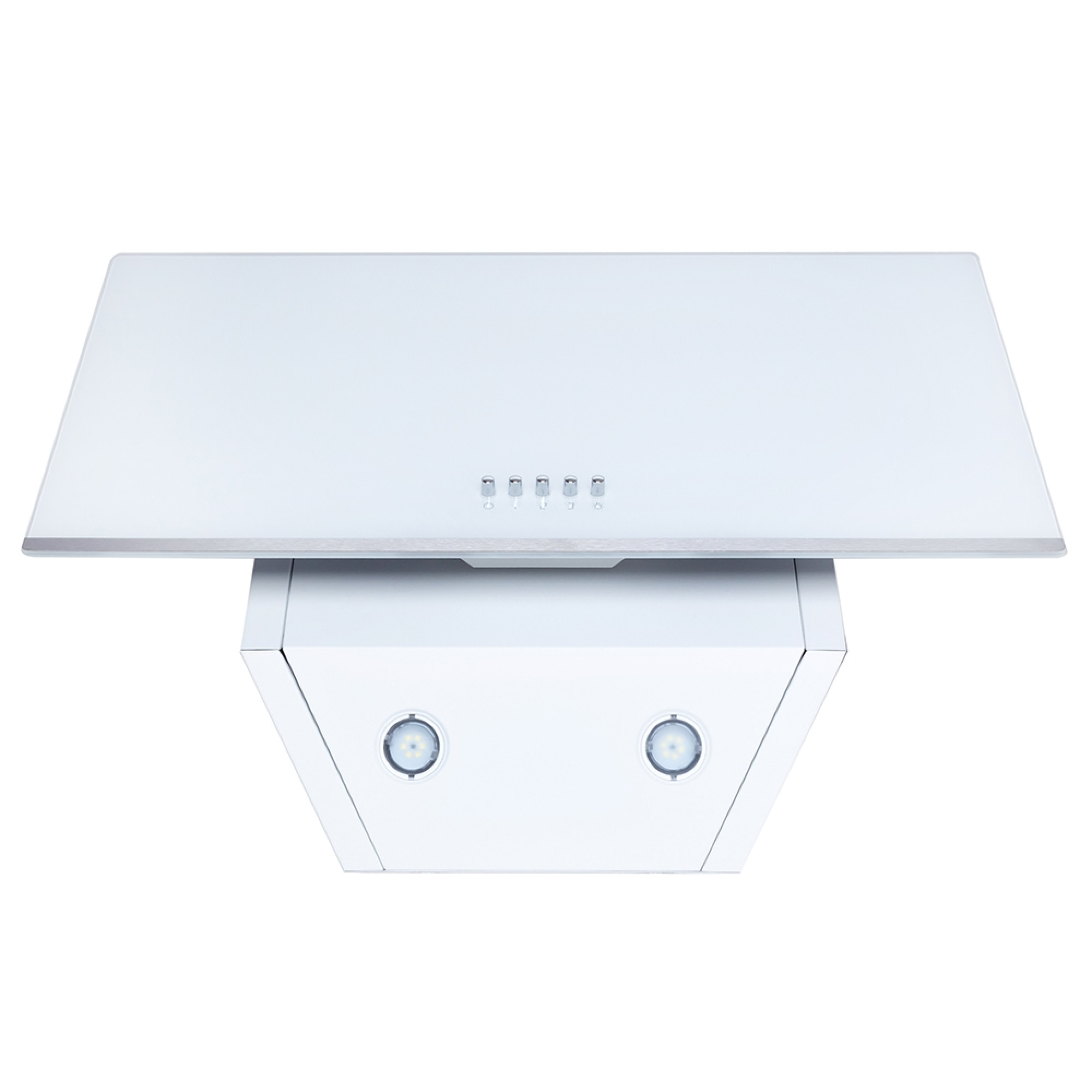 Вытяжка декоративная наклонная MINOLA HDN 6232 WH/INOX 700 LED - фото 5