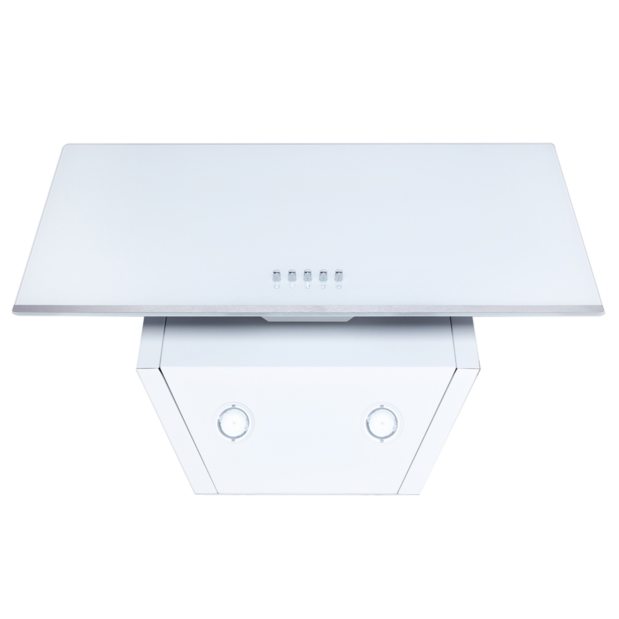 Вытяжка декоративная наклонная MINOLA HDN 6232 WH/INOX 700 LED - фото 6