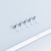 Вытяжка декоративная наклонная MINOLA HDN 6232 WH/INOX 700 LED (Польша)- № 9
