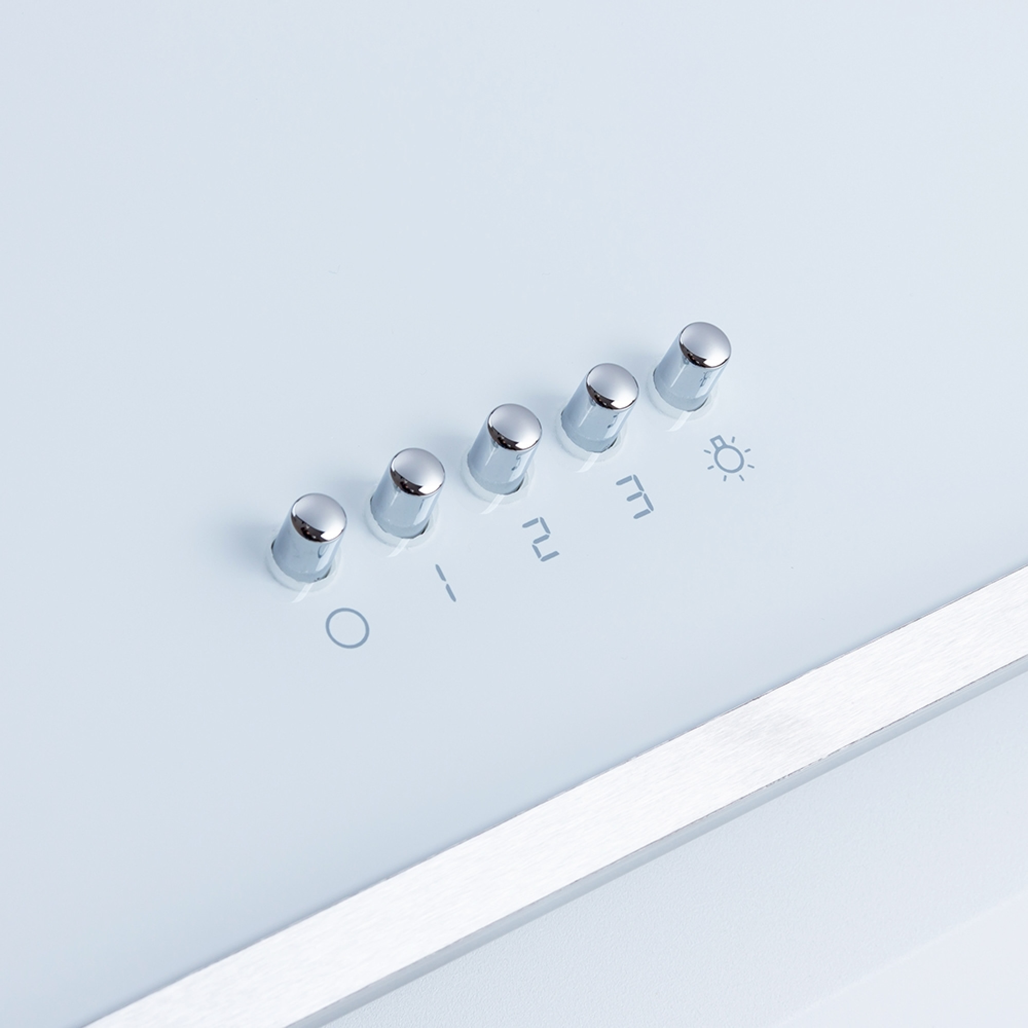 Вытяжка декоративная наклонная MINOLA HDN 6232 WH/INOX 700 LED - фото 9