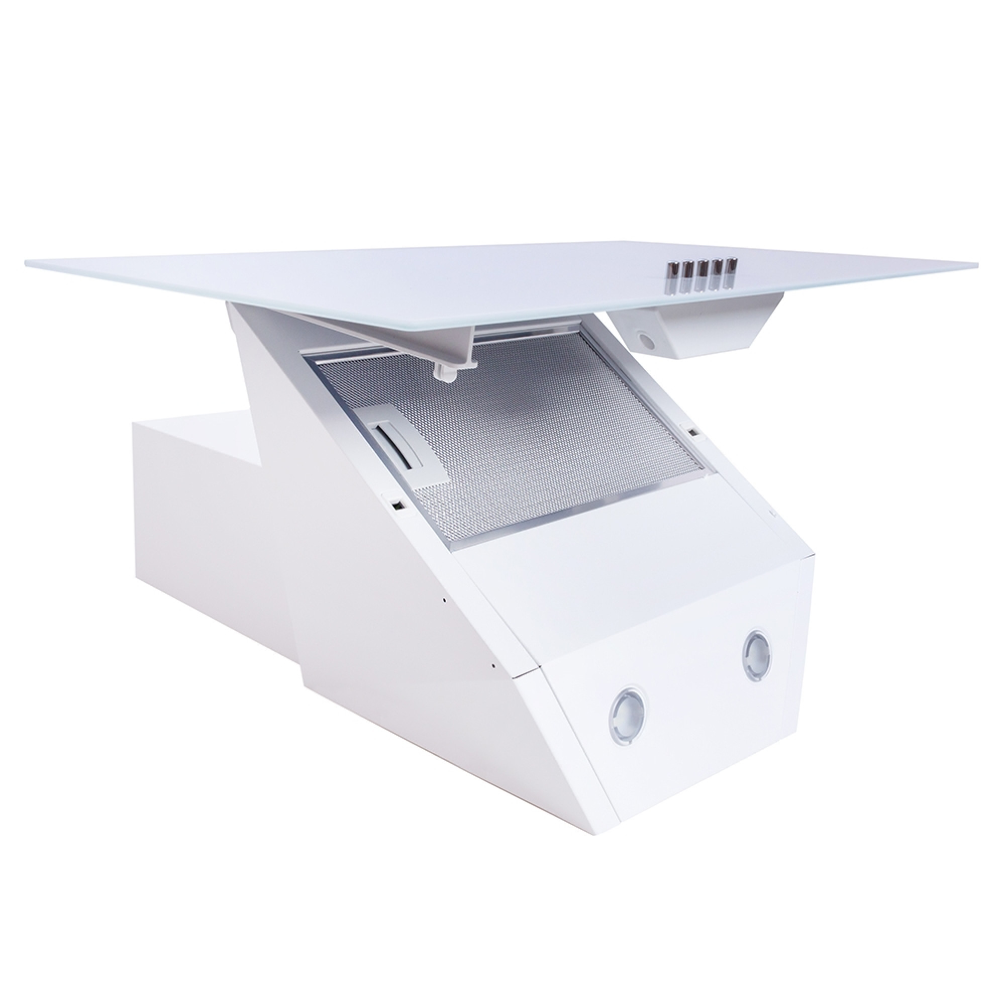 Вытяжка декоративная наклонная MINOLA HDN 6242 WH 700 LED - фото 5
