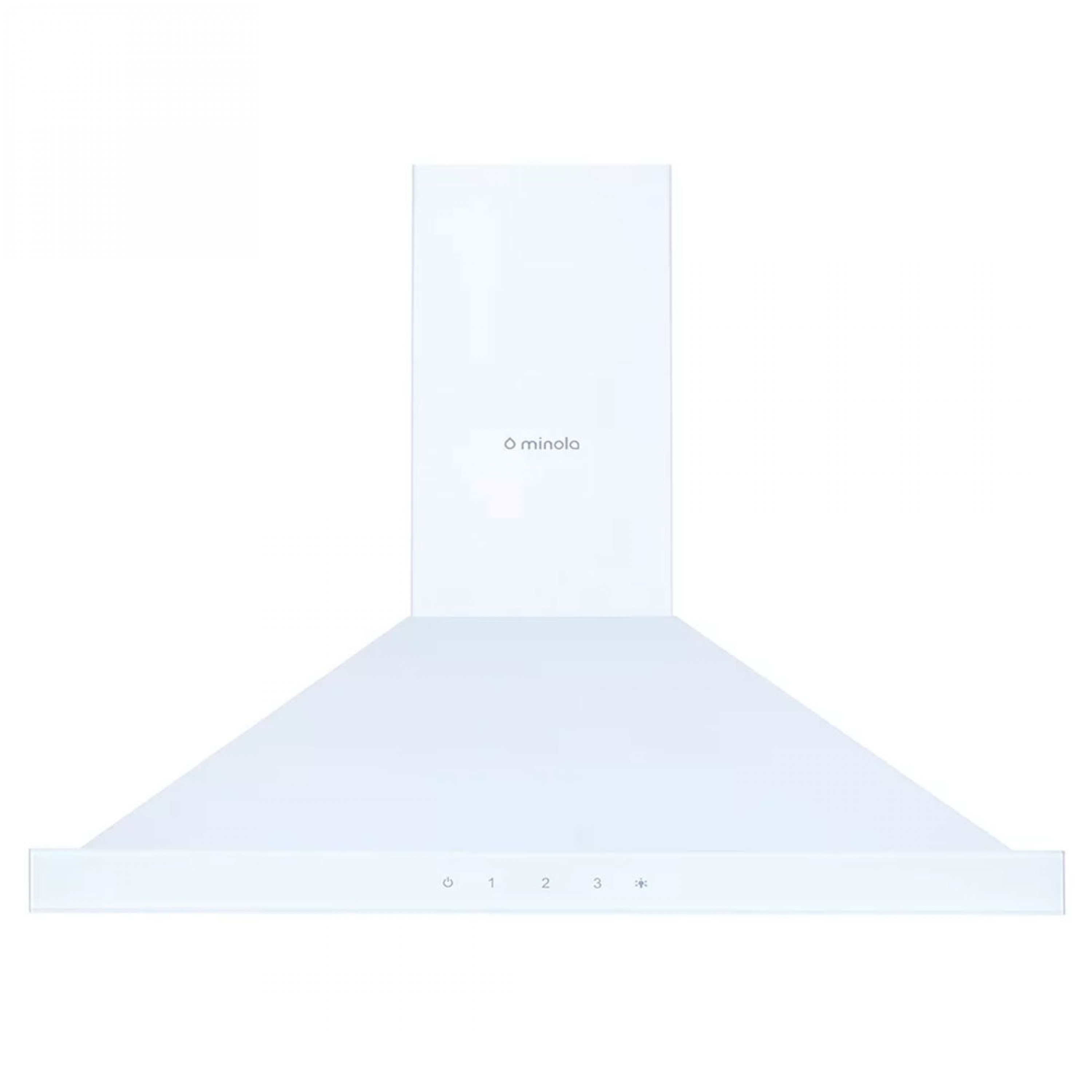 Витяжка купольна Minola DKS 6754 WH 1100 LED GLASS (Колір Білий), Атикул 5902767904551 | Знижка купить на AQUILA.UA - фото 1