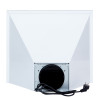 Витяжка купольна Minola DKS 6754 WH 1100 LED GLASS (Польща)- № 7