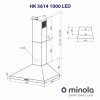 Вытяжка купольная MINOLA HK 5614 I 1000 LED (Польша)- № 11