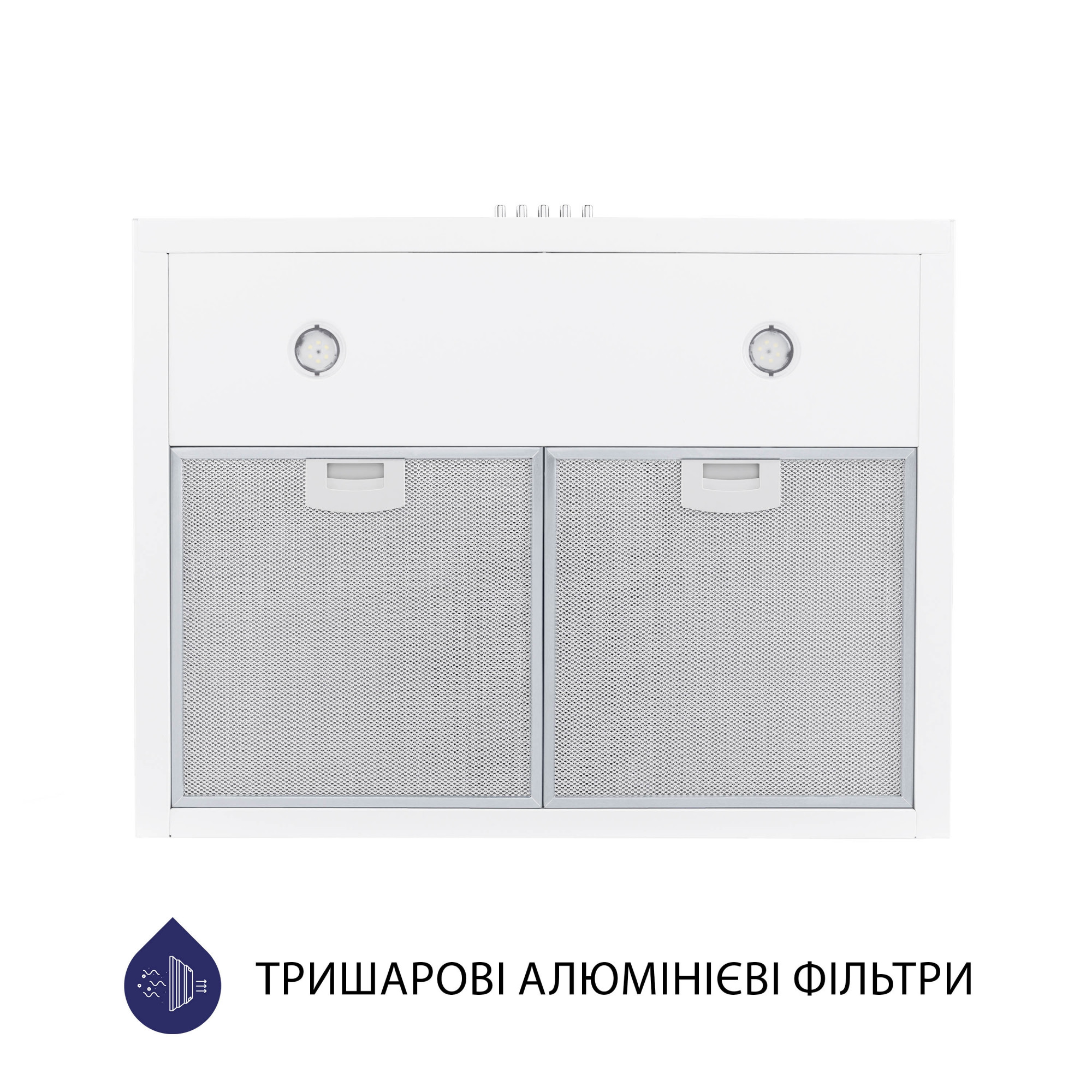 Вытяжка купольная MINOLA HK 6212 WH 700 LED (Цвет Белый) - фото 5 Вытяжка купольная MINOLA HK 6212 WH 700 LED - фото 5