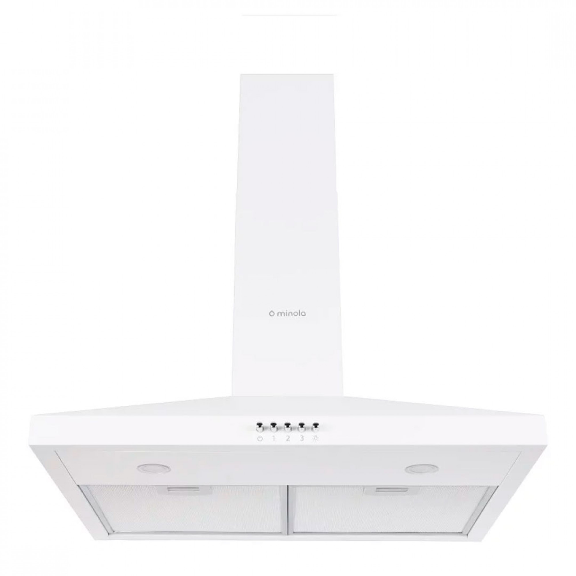 Витяжка купольна MINOLA HK 6412 WH 850 LED (Колір Білий), Атикул 5902767907682 | Знижка купить на AQUILA.UA - фото 1