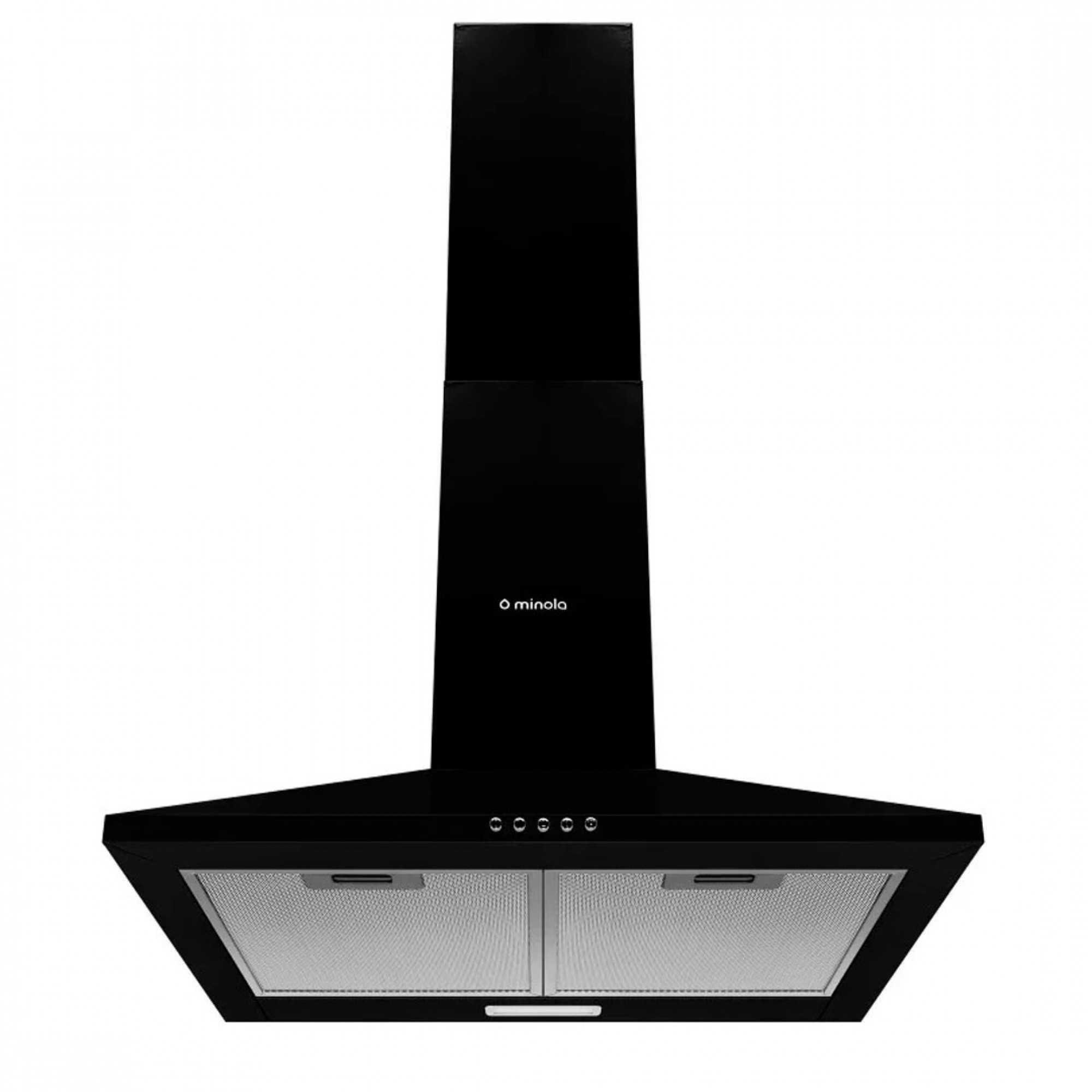 Вытяжка купольная MINOLA HK 6614 BL 1000 LED (Цвет Черный), Атикул 5902767908894 |  купить на AQUILA.UA - фото 1