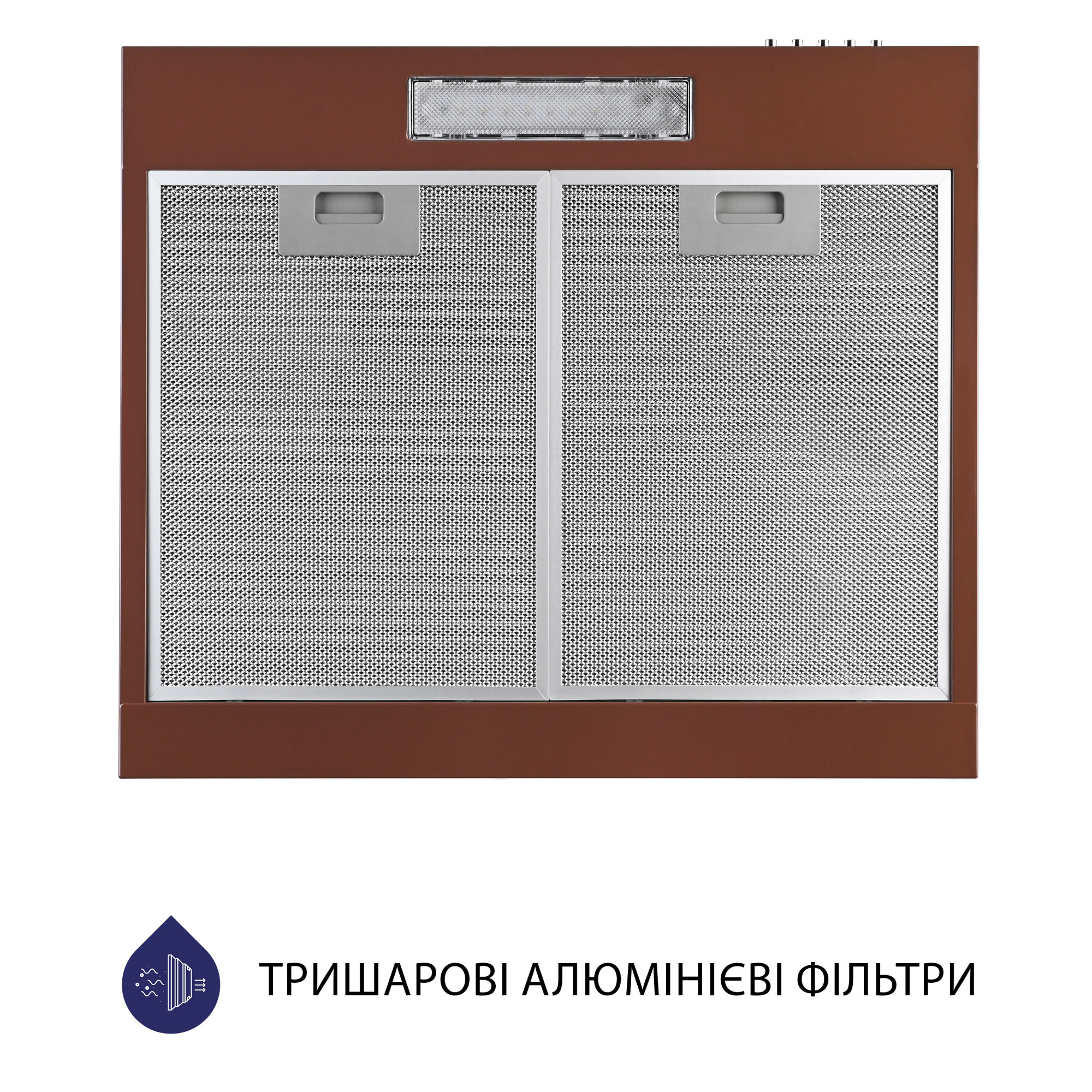 Витяжка плоска Minola HPL 512 BR - фото 5