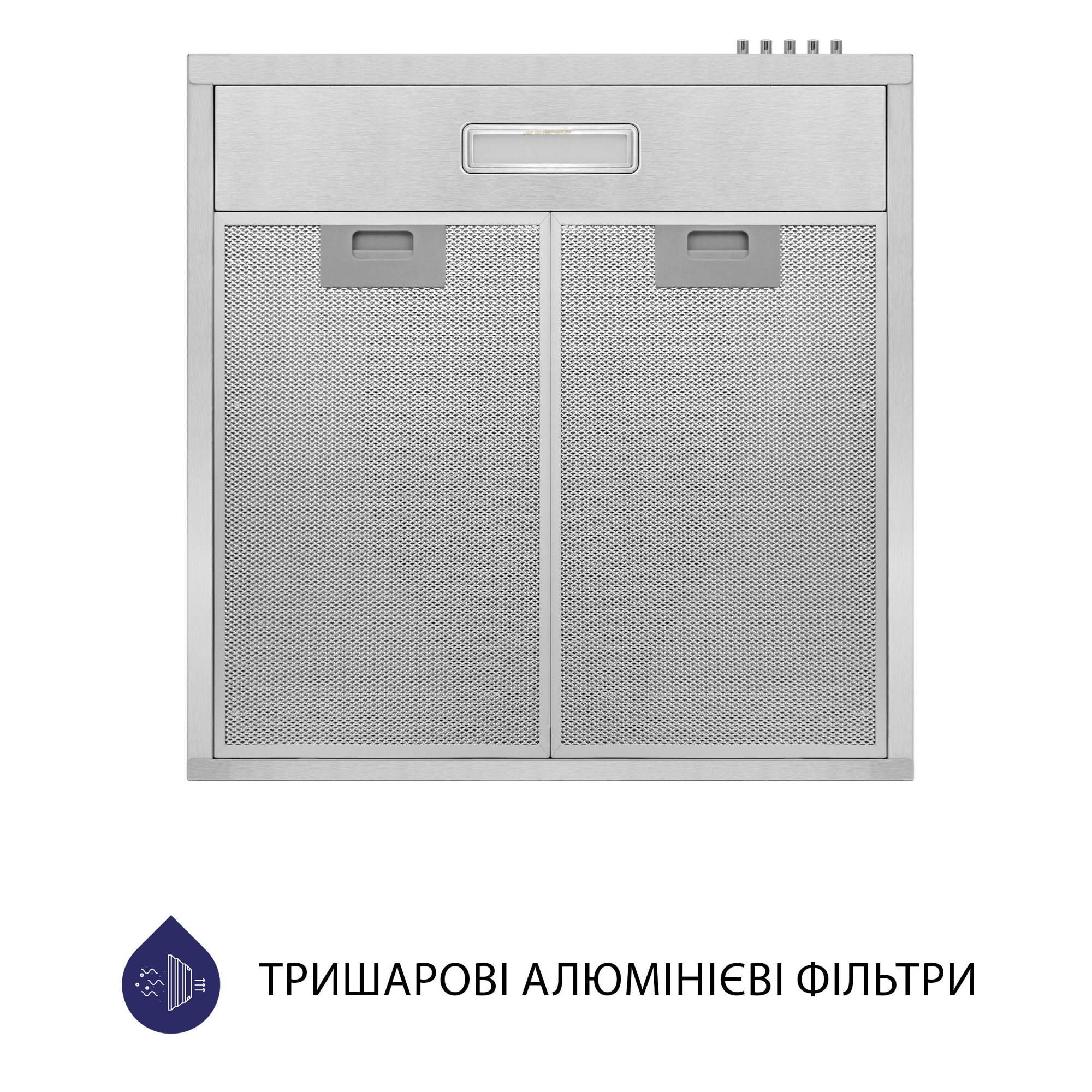 Вытяжка плоская MINOLA HPL 513 I (Цвет Нержавеющая сталь) - фото 5 Вытяжка плоская MINOLA HPL 513 I - фото 5