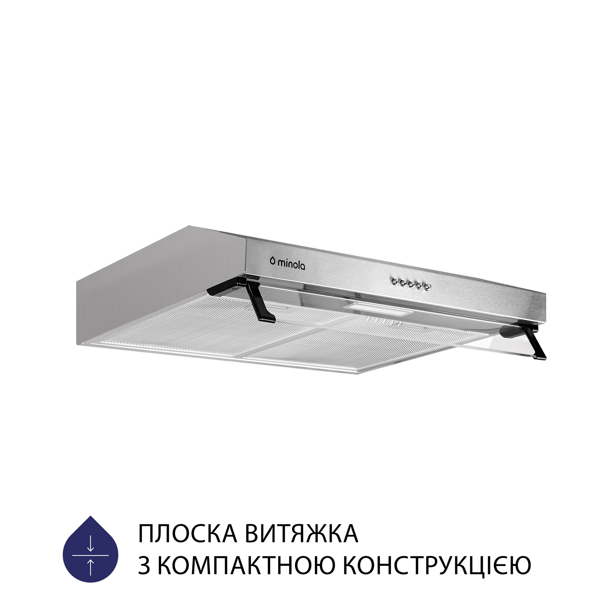 Вытяжка плоская MINOLA HPL 517 I - фото 2