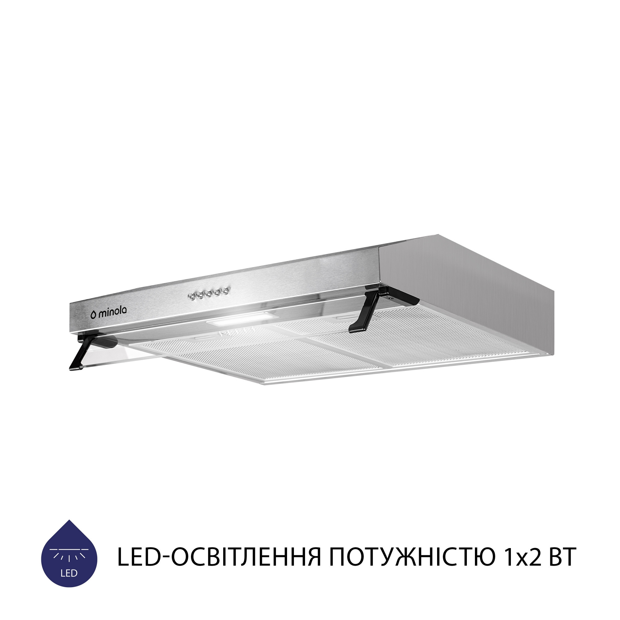 Вытяжка плоская MINOLA HPL 517 I - фото 3