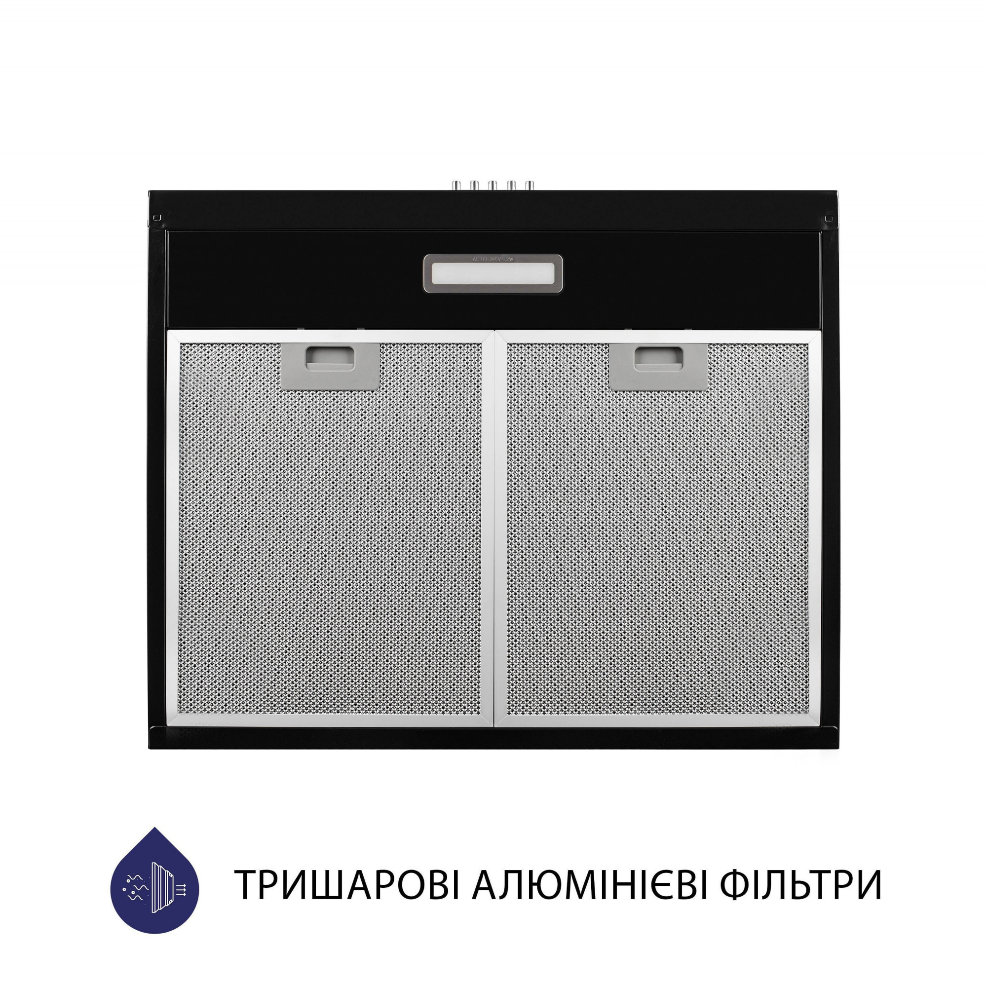 Вытяжка плоская MINOLA HPL 604 BL - фото 5