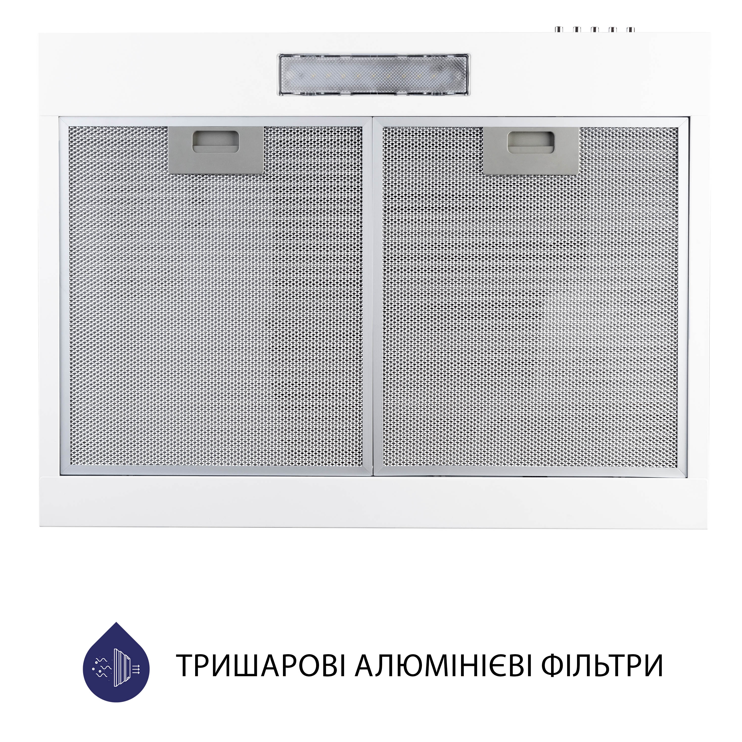 Витяжка плоска Minola HPL 612 WH - фото 5