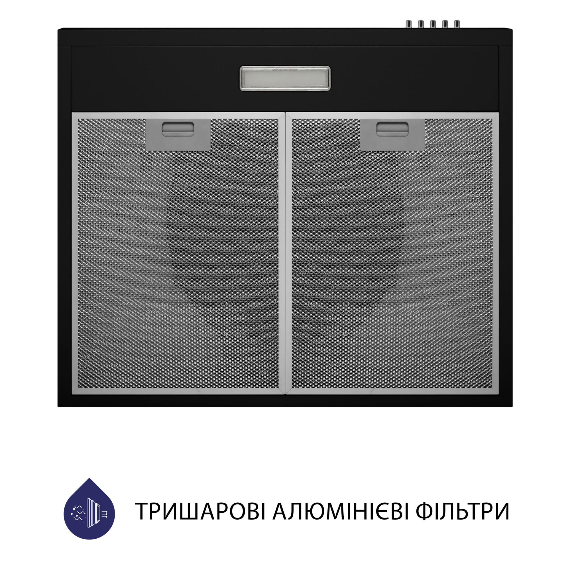 Вытяжка плоская MINOLA HPL 613 BL - фото 5