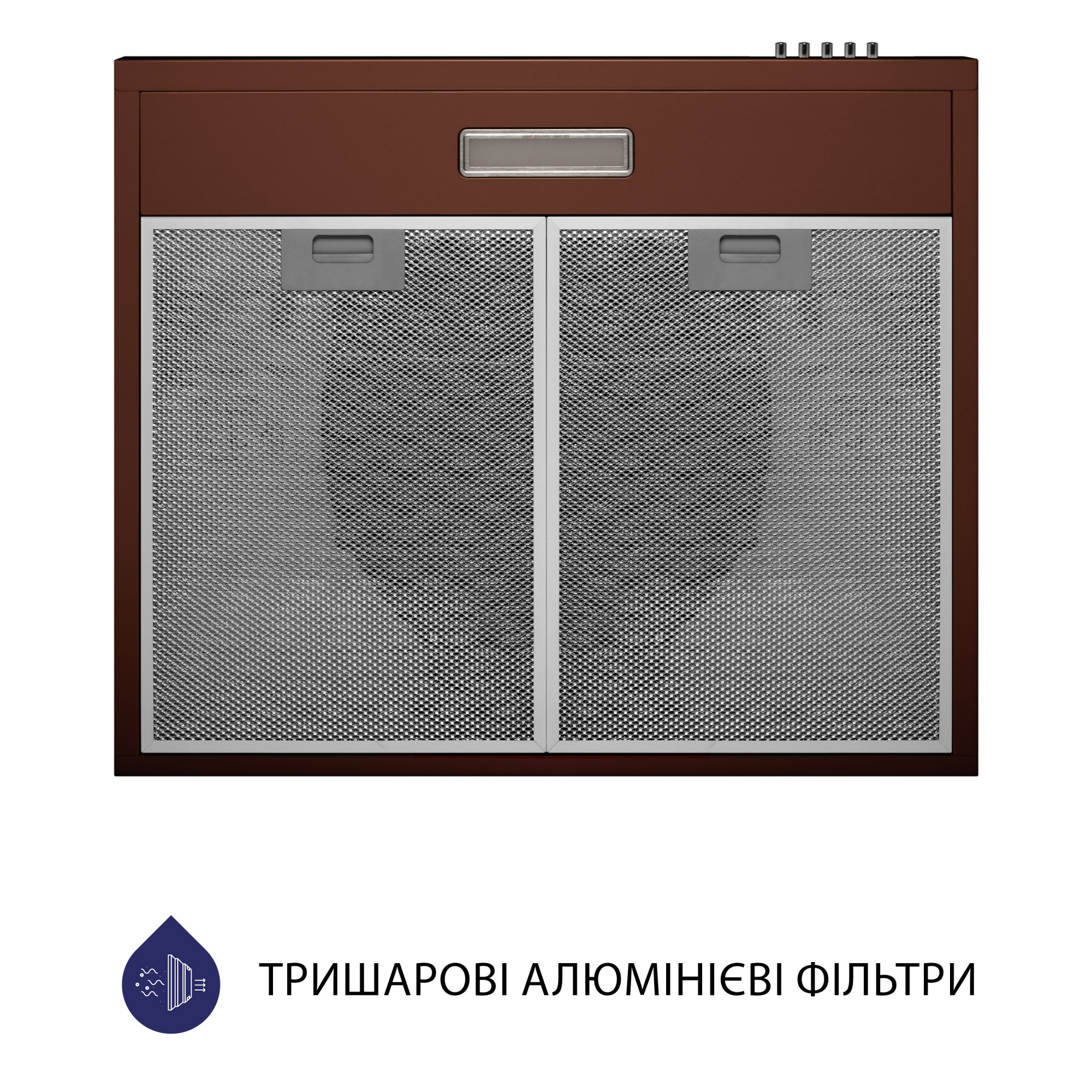 Вытяжка плоская MINOLA HPL 613 BR - фото 5