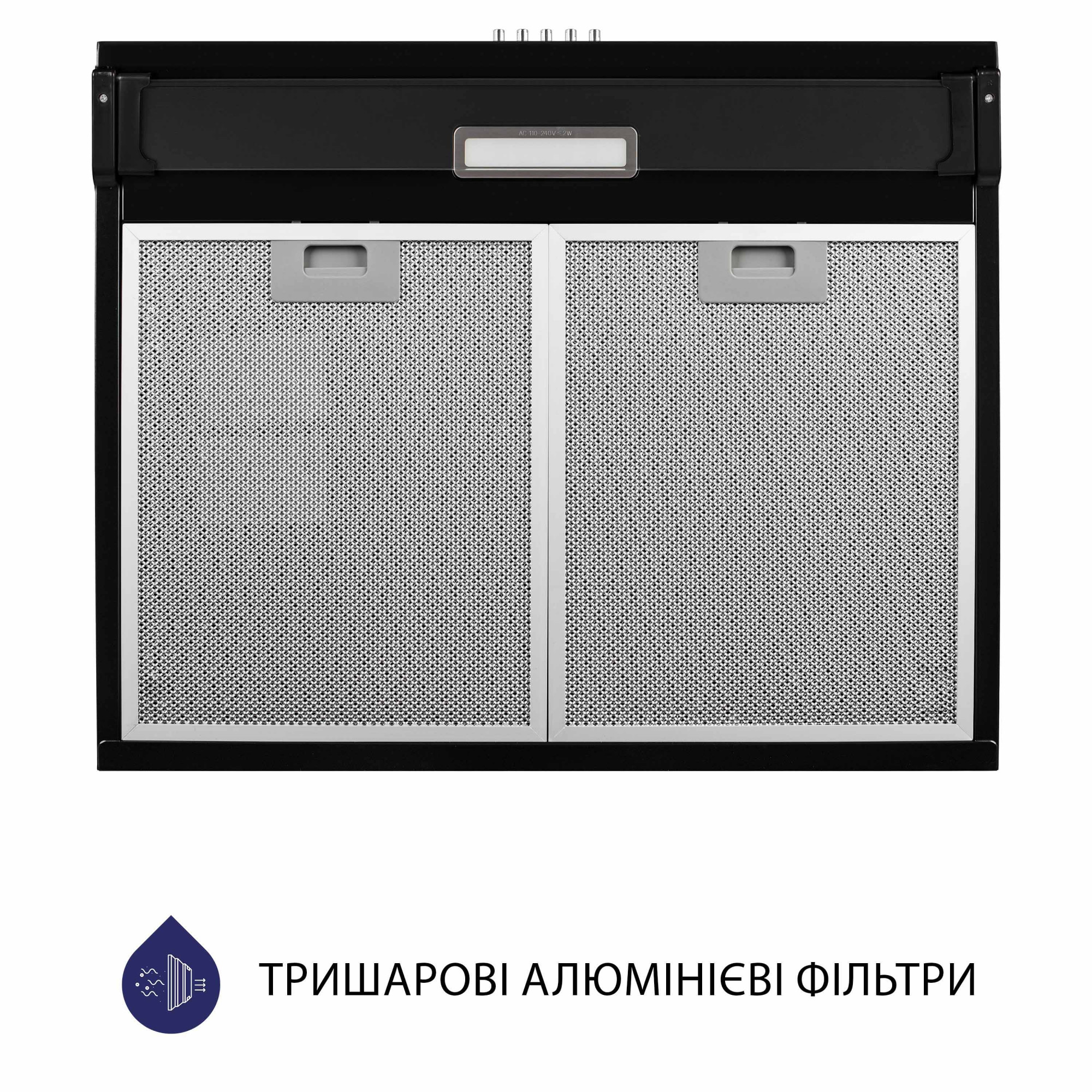 Вытяжка плоская MINOLA HPL 614 BL - фото 7