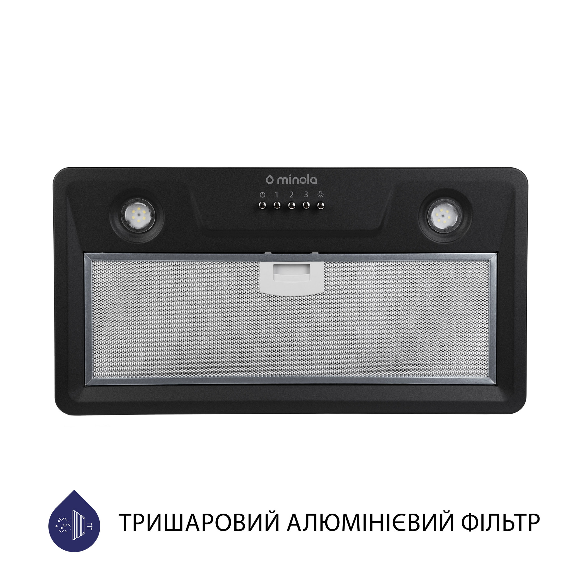 Вытяжка полновстраиваемая MINOLA HBI 5202 BL 700 LED - фото 2